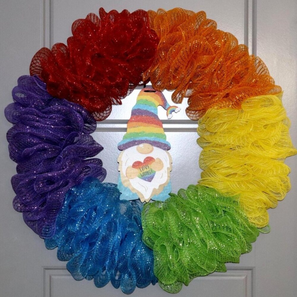 Custom Pride Wreath